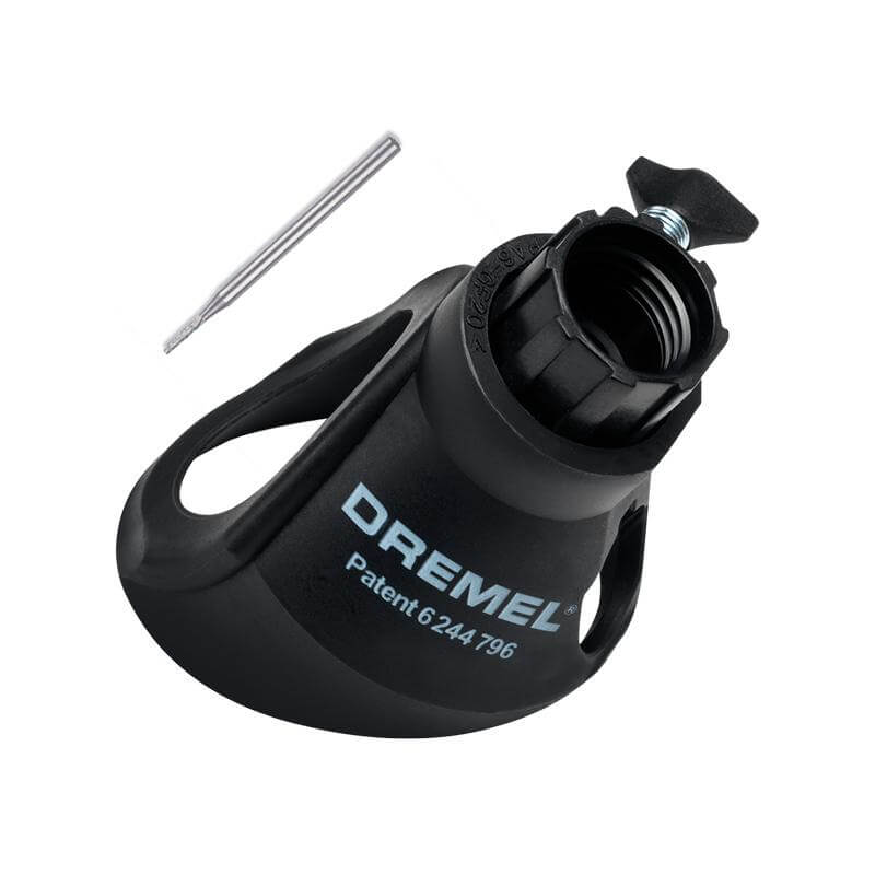 Dremel Aditamento De Mototool - Guía Para Quitar Rejunte Con 1 Broca (Modelo 568)