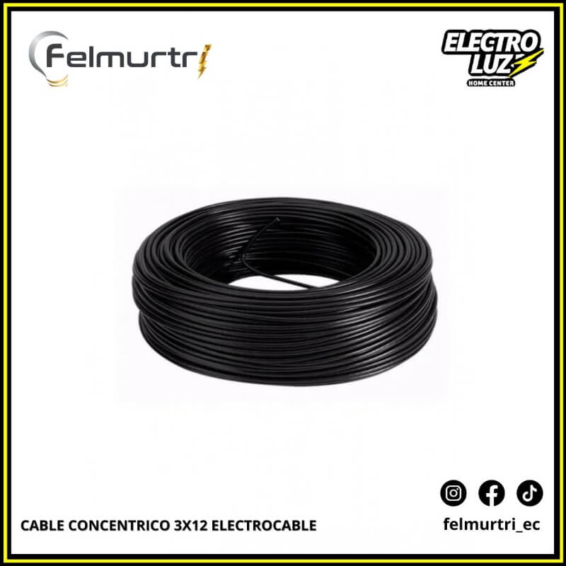 CABLE CONCENTRICO 3X12 ELECTROCABLE