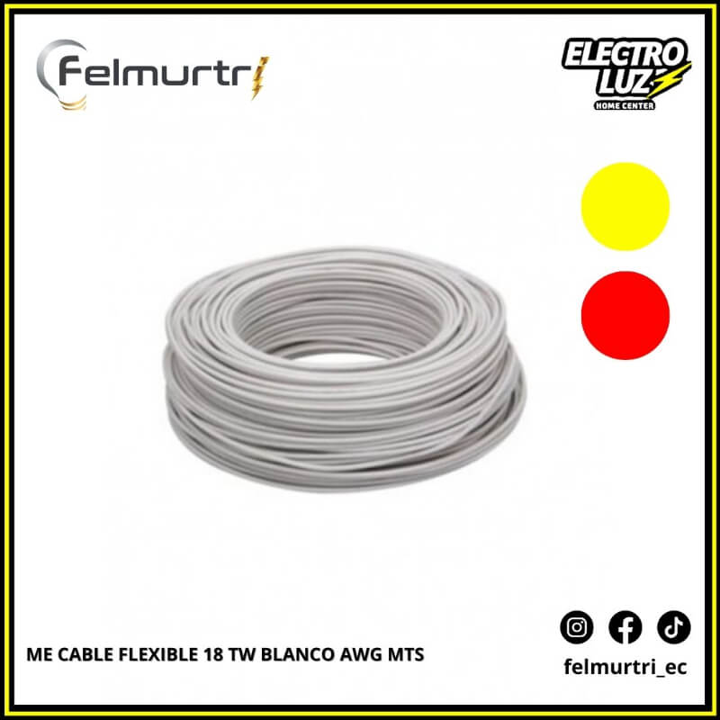 CABLE FLEXIBLE 18 TW AWG MTS