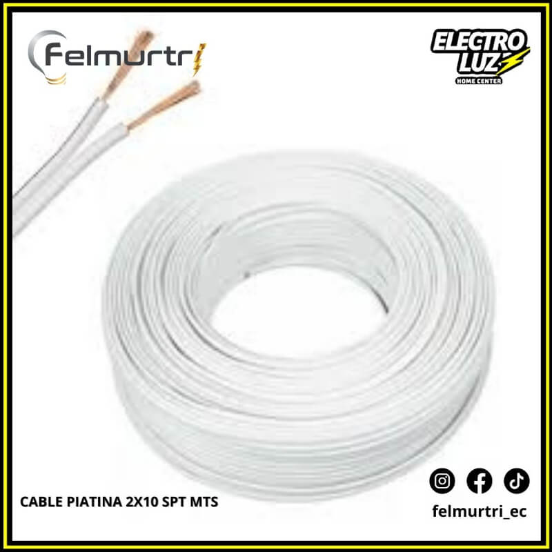 CABLE PIATINA 2X10 SPT MTS