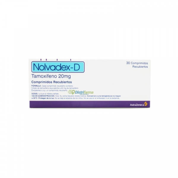 NOLVADEX D 20MG TABLETAS X 30*3