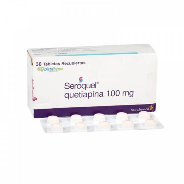 SEROQUEL 100MG COMPRIMIDOS X 30*3