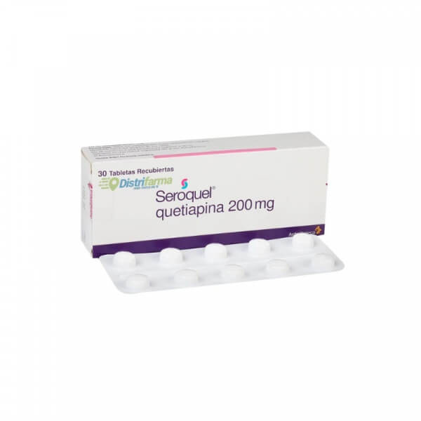 SEROQUEL 200MG COMPRIMIDOS X 30*3
