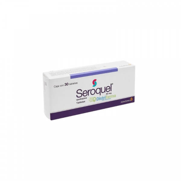 SEROQUEL 25MG COMPRIMIDOS X 30*3