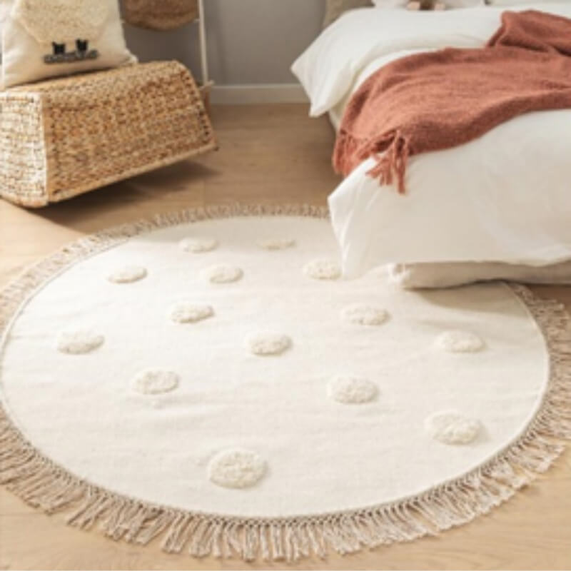 Alfombra circular tufting