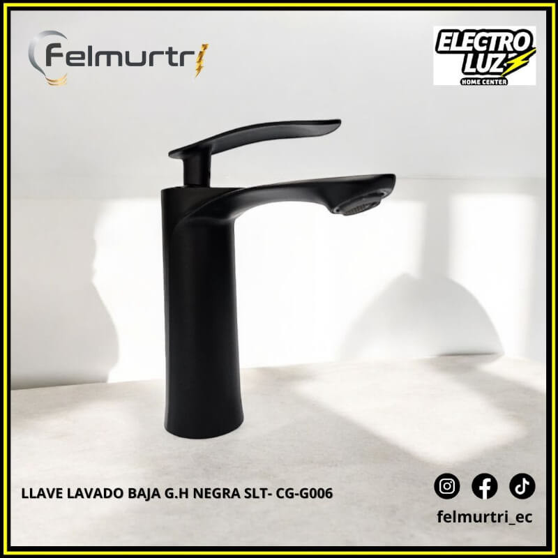 LLAVE LAVADO BAJA NEGRA