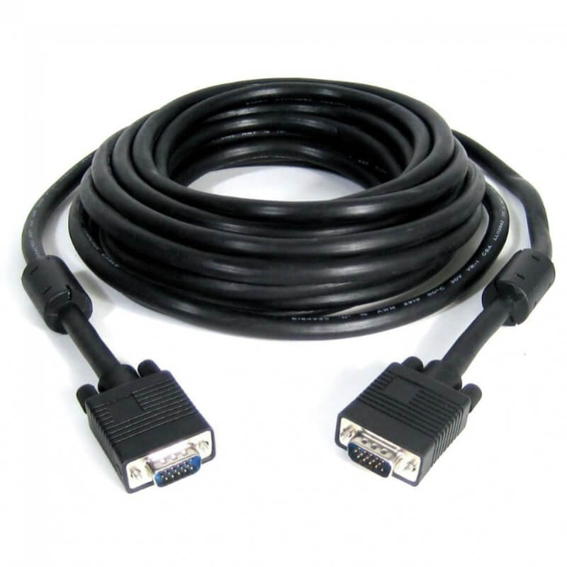 CABLE VGA DE INFOCUS 15 METROS NEGRO ANERA