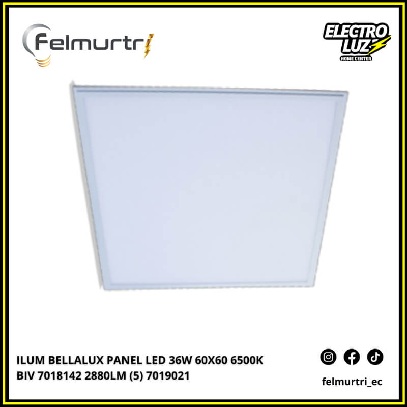 PANEL LED 36W 60X60 6500K