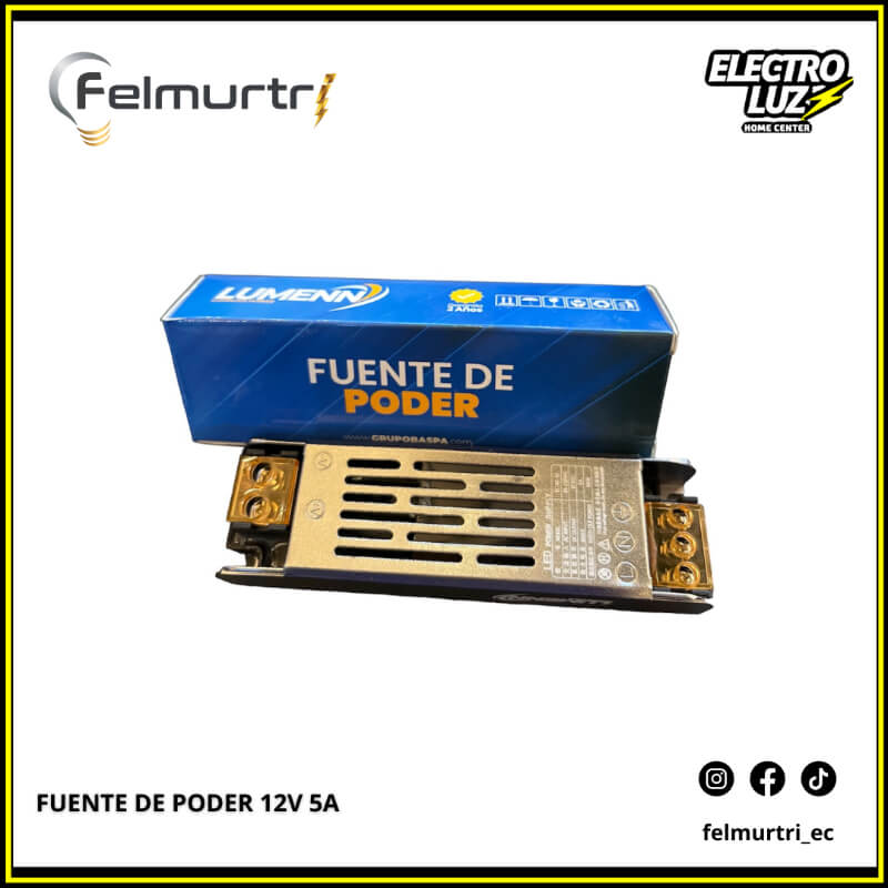 FUENTE DE PODER 12V 5A