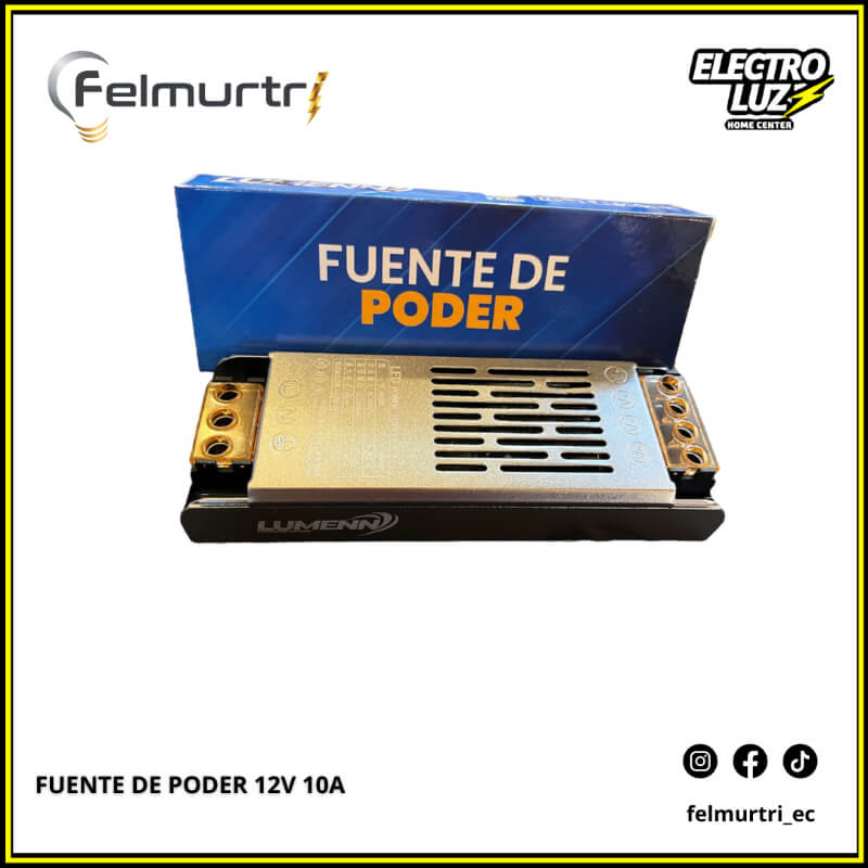 FUENTE DE PODER 12V 10A