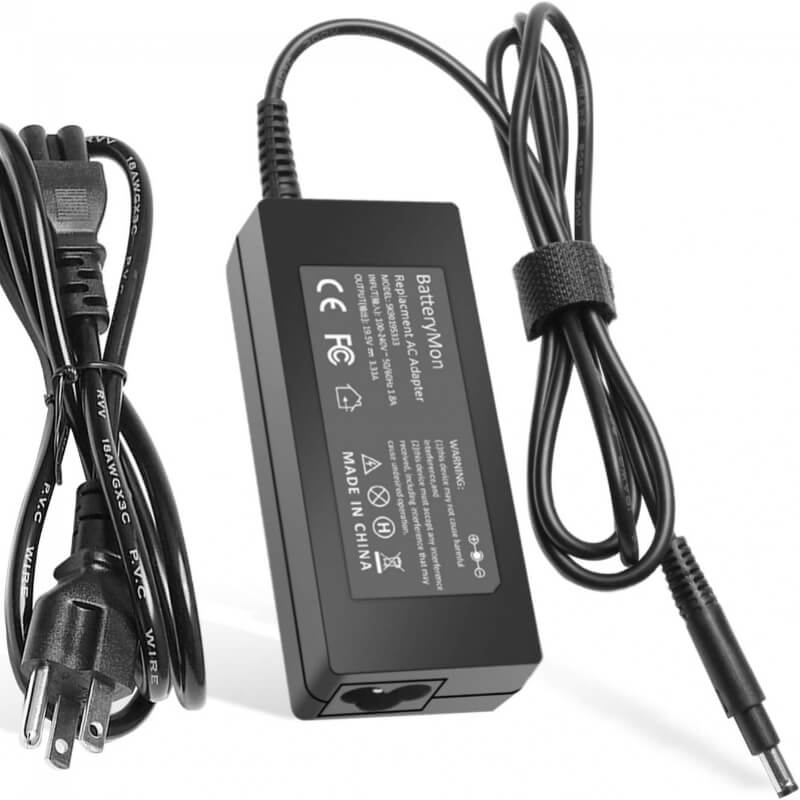 CARGADOR PARA LAPTO HP NEGRO 19.5V 3.33AMP 4.8*1.7MM