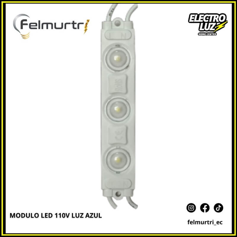 MODULO LED 110V AZUL