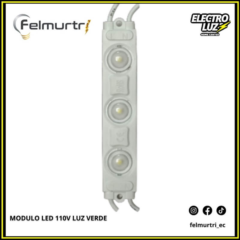 MODULO LED 110V VERDE