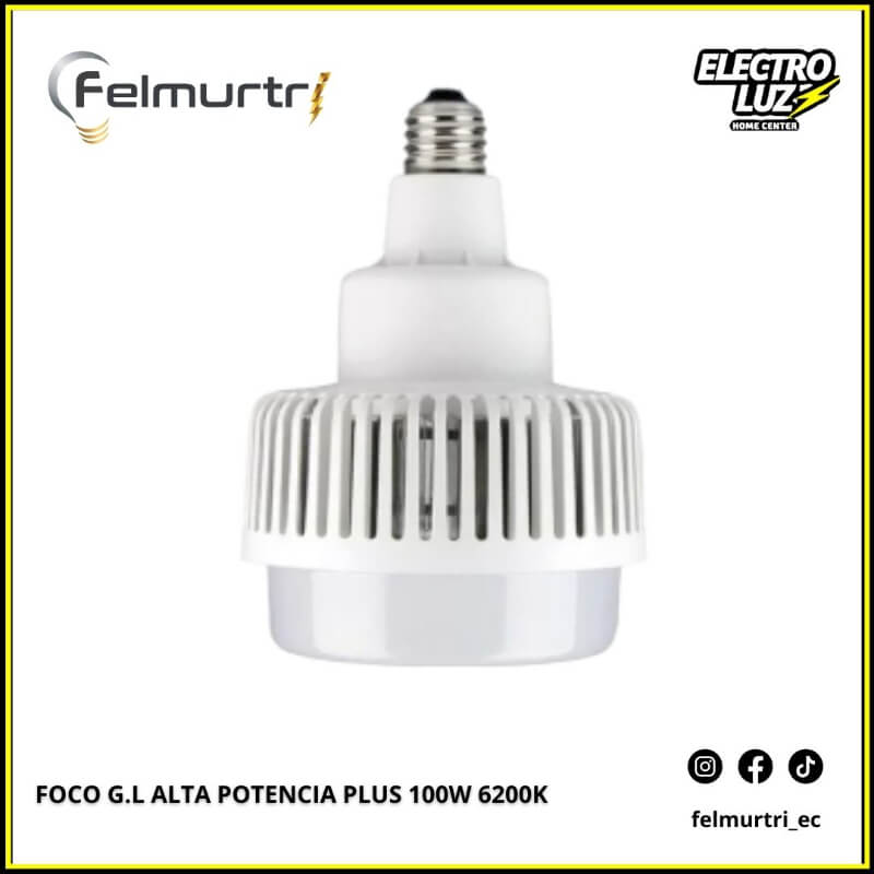 FOCO ALTA POTENCIA PLUS 100W 6200K