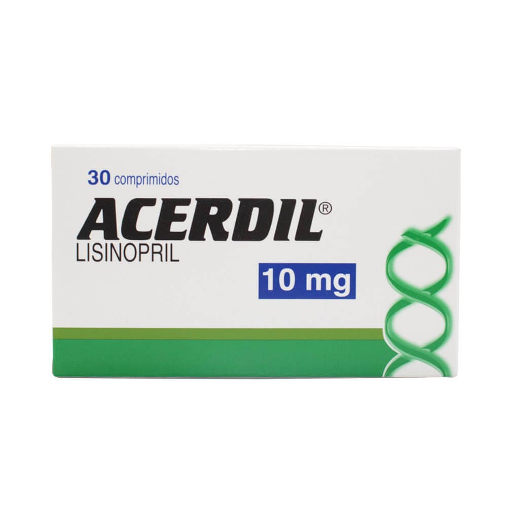 ACERDIL 10MG TABLETAS X 30*2