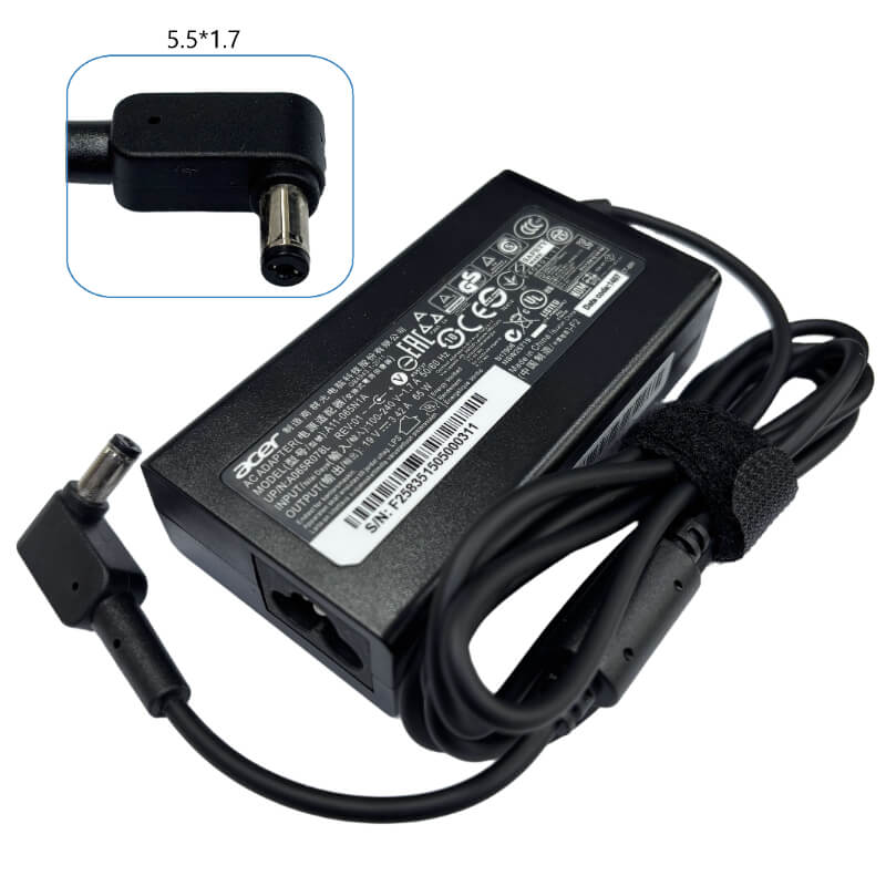 ADAPTADORES ACER 19V 3.42A 5.5*1.7 65W ORIGINAL