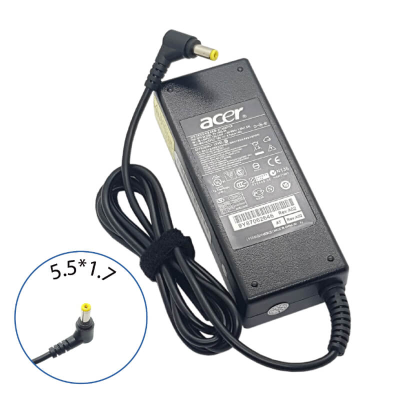 ADAPTADORES ACER 19V 4.74A 5.5*1.7 90W