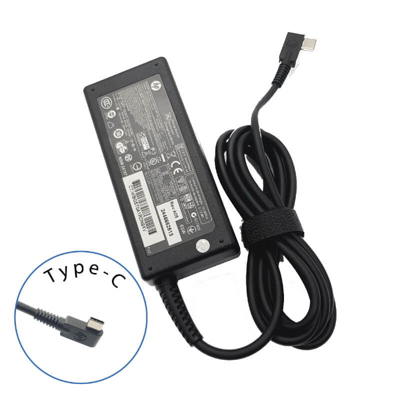 ADAPTADORES HP 20V 3.25A TYPE C 65W