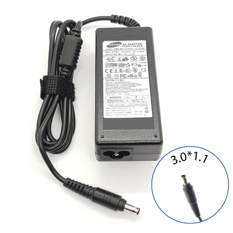 ADAPTADORES SAMSUNG 19V 3.16A 5.5*3.0*1.0 65W