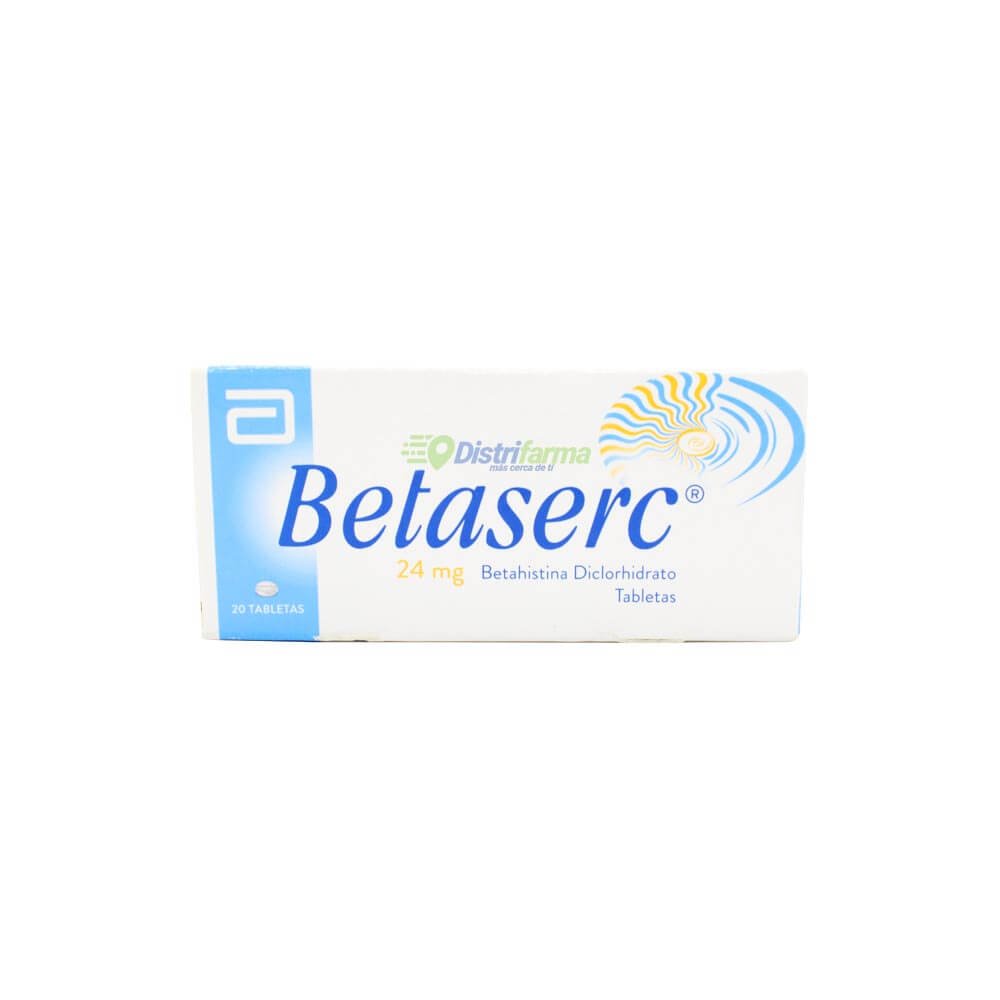 BETASERC 24MG TABLETAS X 20*2