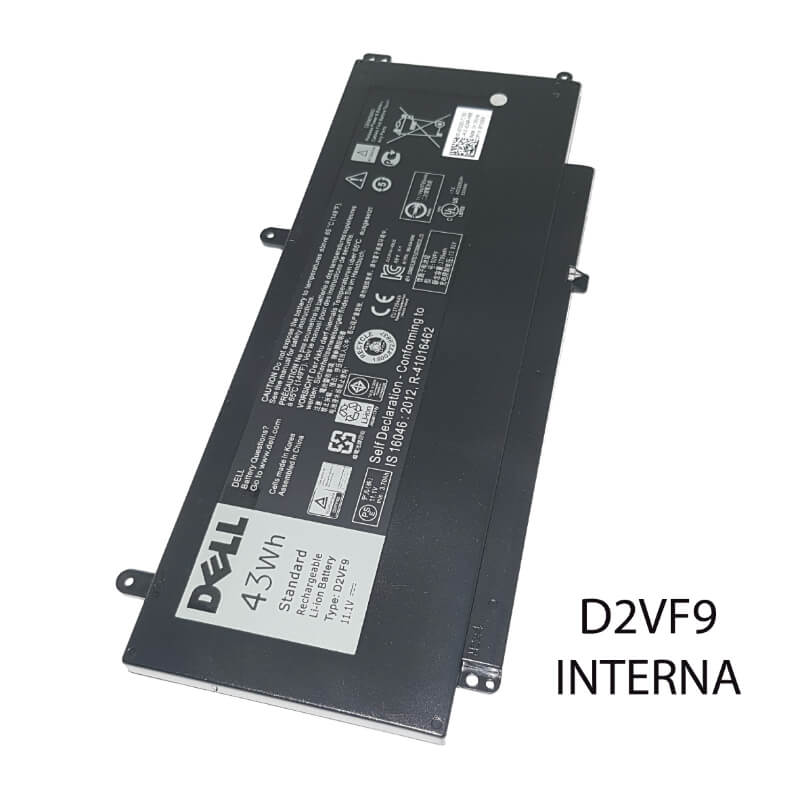 BATERIA DELL D2VF9 INTERNA