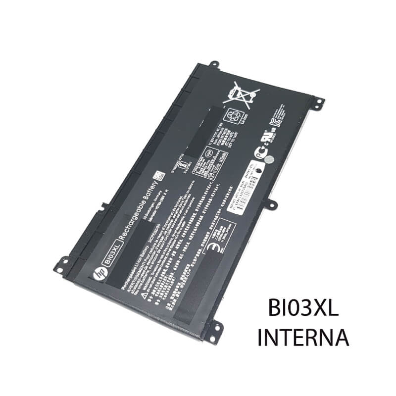 BATERIA HP BI03XL INTERNA 11.55V 41.7Wh