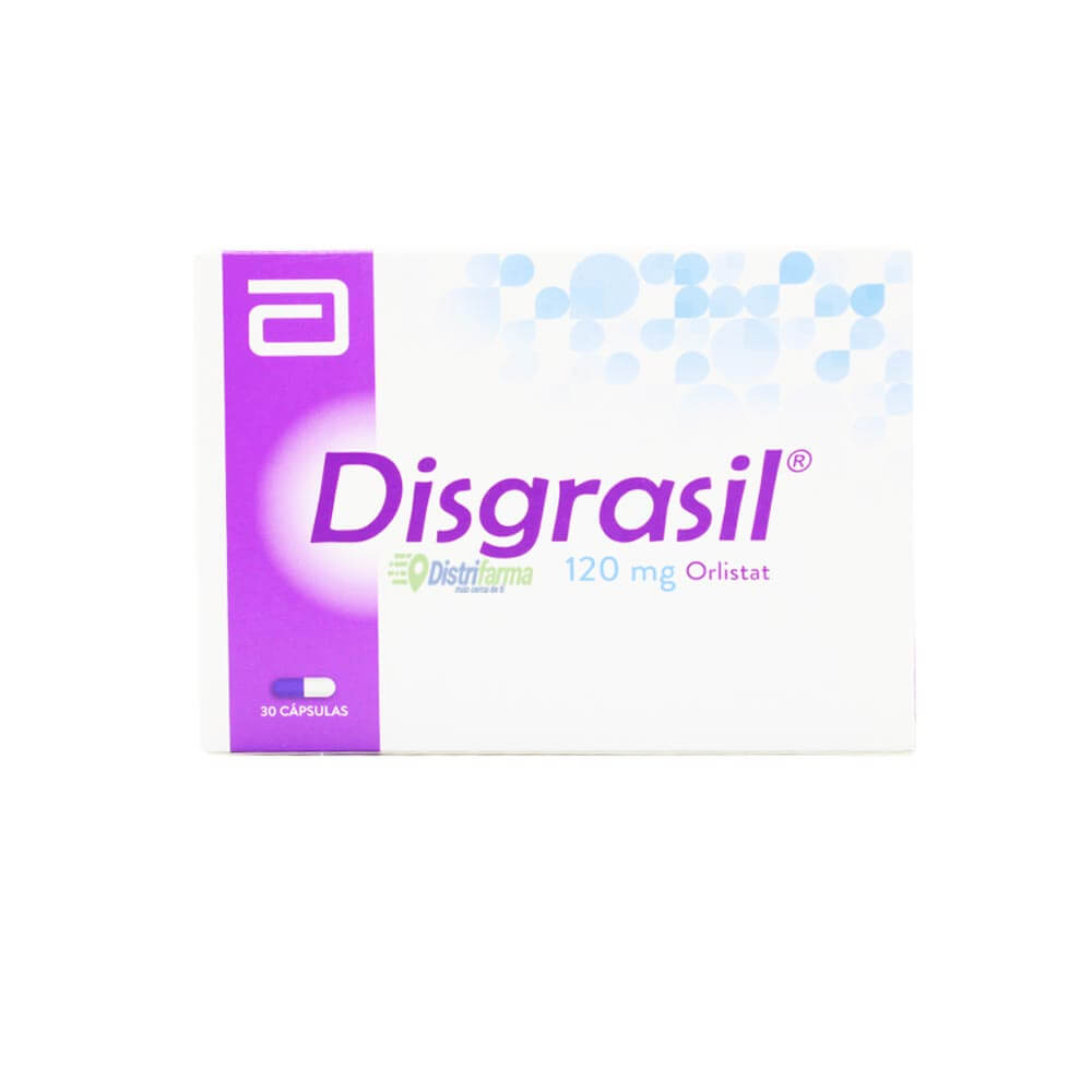 DISGRASIL 120MG CAPSULAS X 30*2