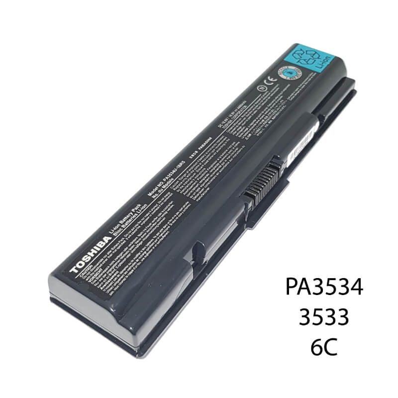 BATERIA TOSHIBA PA3534 3533 6 CELDAS