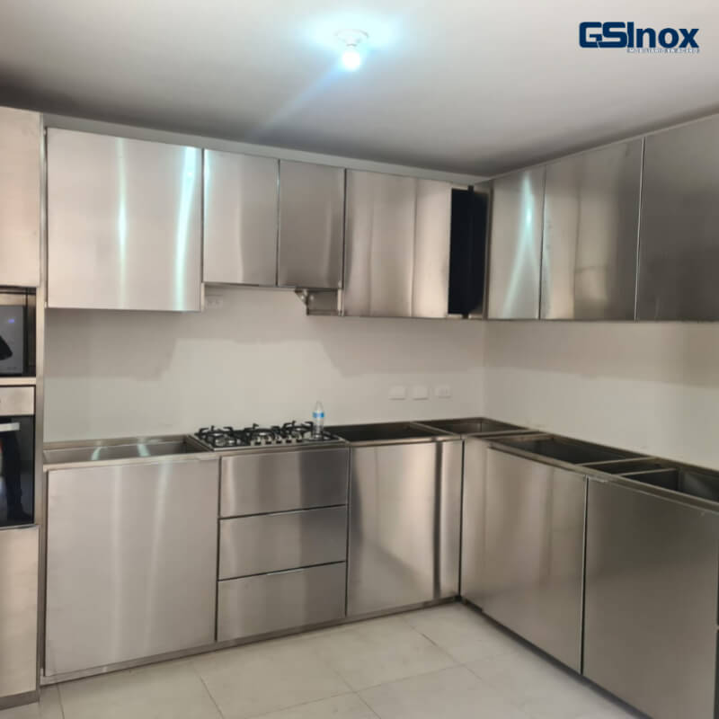 Cocinas Modulares de Acero Inoxidable para Hogares Modernos - Sistemas Completos y Personalizados | GSInox