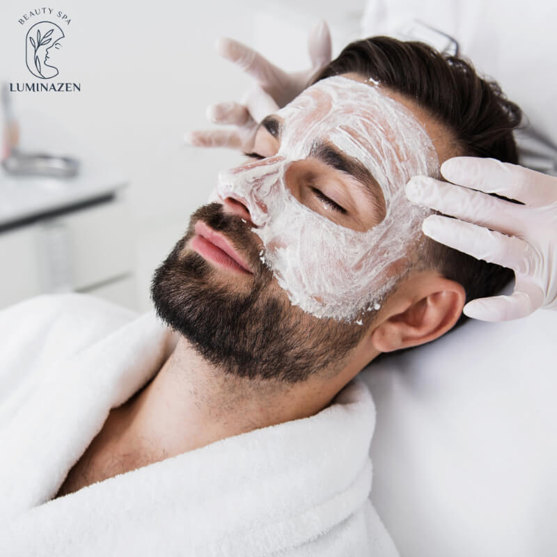 Facial Revitalizante para Caballeros LuminaZen: Limpieza, Hidratación y Anti-Envejecimiento