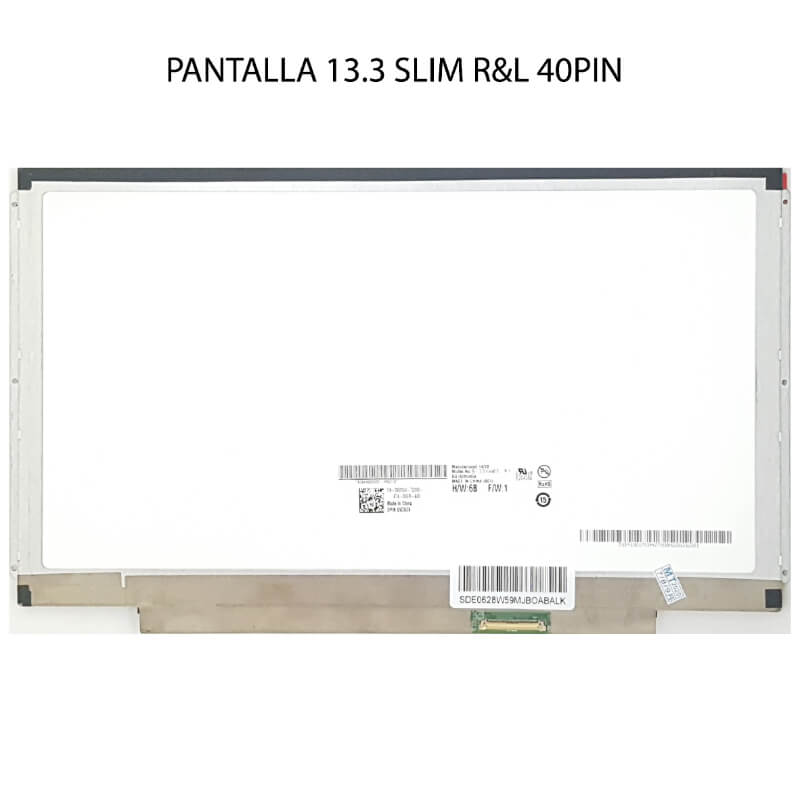 PANTALLA 13.3 SLIM U&D 40PIN