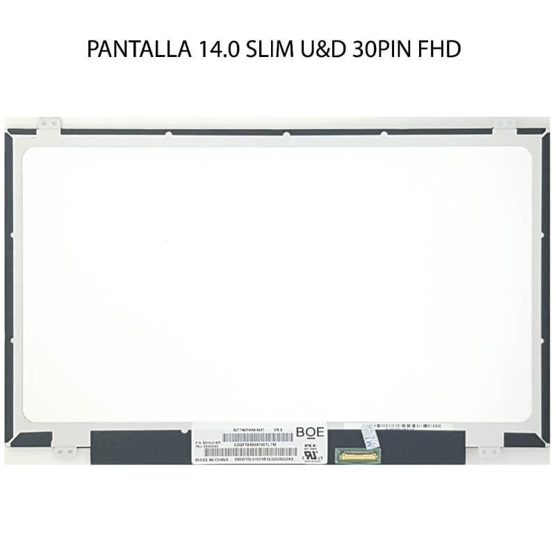 PANTALLA 14.0 SLIM U&D 30PIN FHD