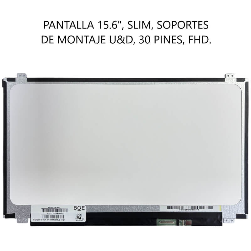 PANTALLA 15.6 SLIM U&D 30PIN FHD