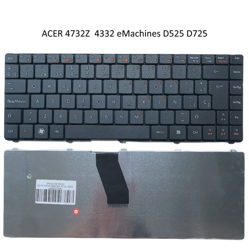 TECLADO ACER 4732Z 4332, eMachines D525, D725