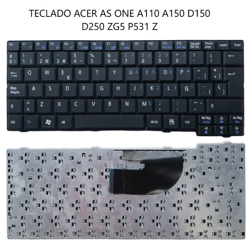 TECLADO ACER AS ONE A110 A150 D150 D250 ZG5 P531 Z