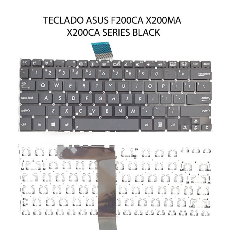 TECLADO ASUS F200CA X200MA X200CA US ENTER CHICO