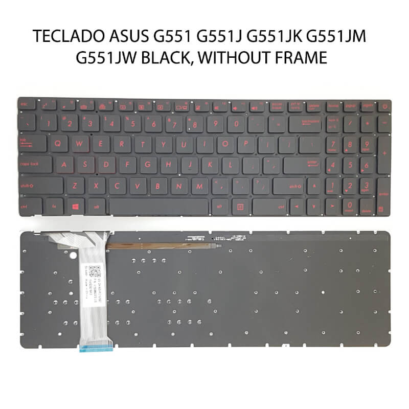 TECLADO ASUS G551 G551J G551JK G551JM G551JW