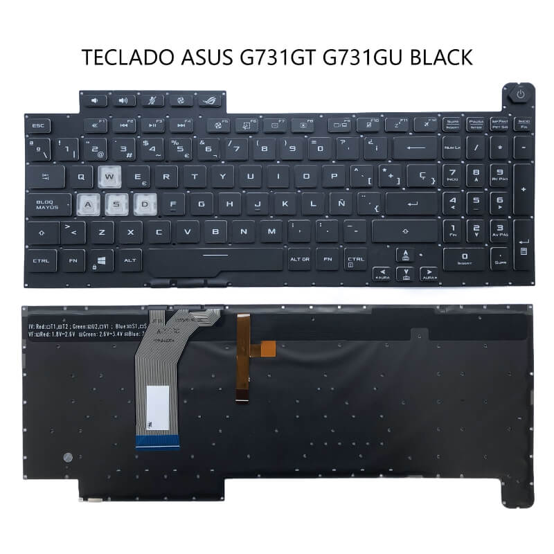 TECLADO ASUS G731GT G731GU