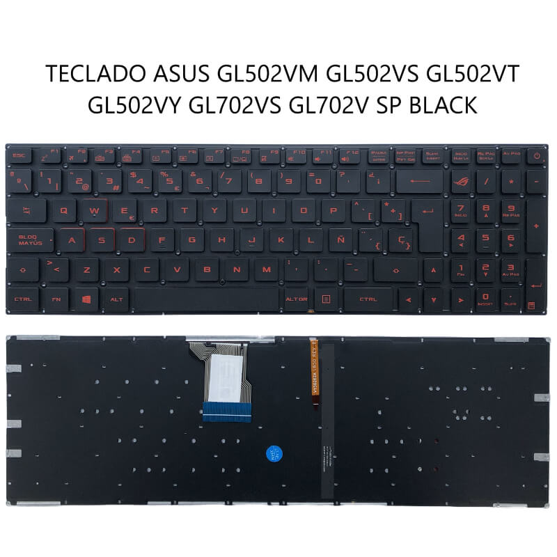 TECLADO ASUS GL502VM GL502VS GL502VT GL502VY GL702VS GL702V SP