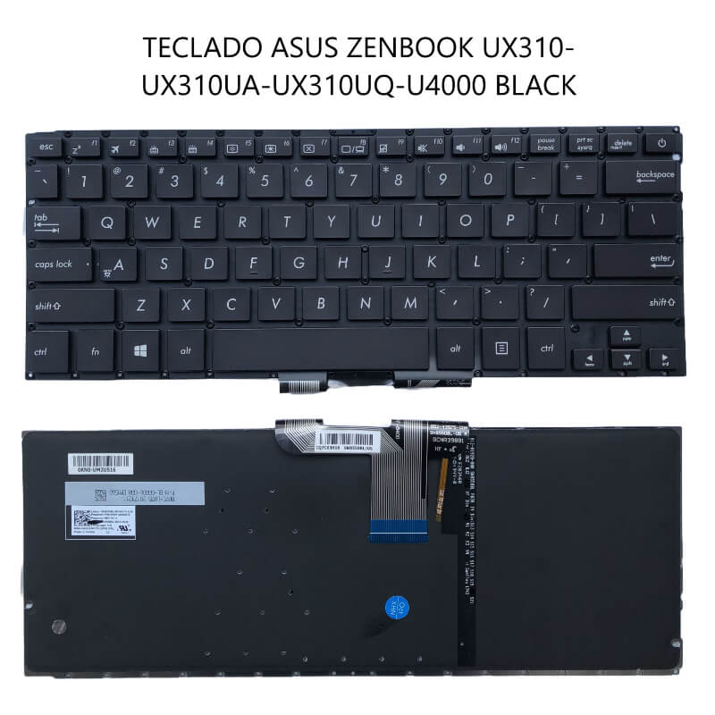 TECLADO ASUS ZENBOOK UX310-UX310UA-UX310UQ-U4000