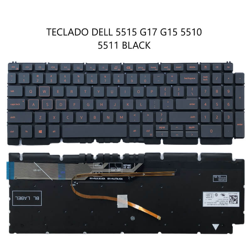 TECLADO DELL 5515 G17 G15 5510 5511