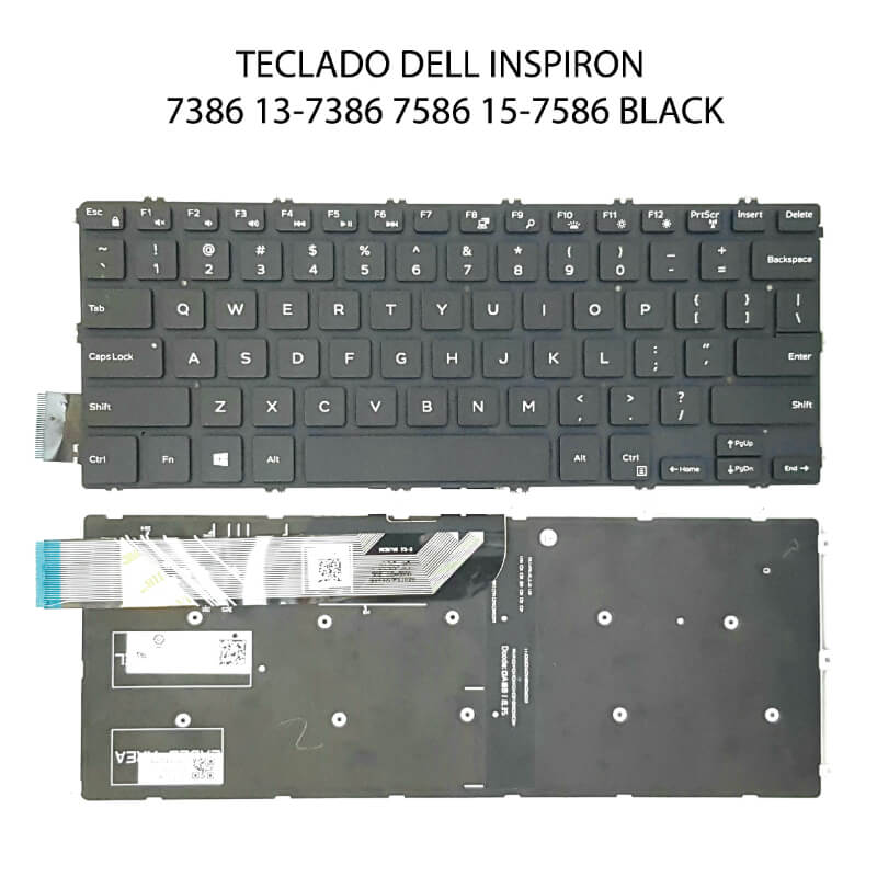 TECLADO DELL INSPIRON 15 5580 5585 5480 5488 5485 5588 5481 5491 5582 5591