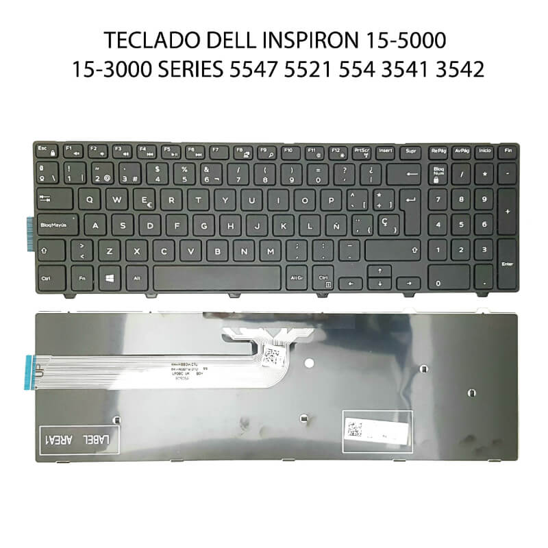 Teclado Dell Inspiron 15-5000 15-3000 Series 5547 5521