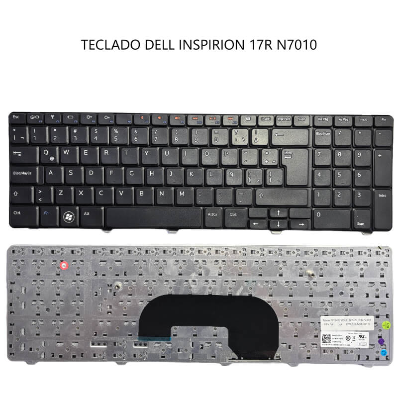 TECLADO Dell Inspiron 17R N7010