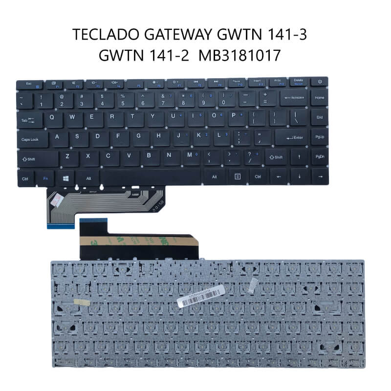 TECLADO Gateway GWTN 141-3 GWTN 141-2 MB3181017