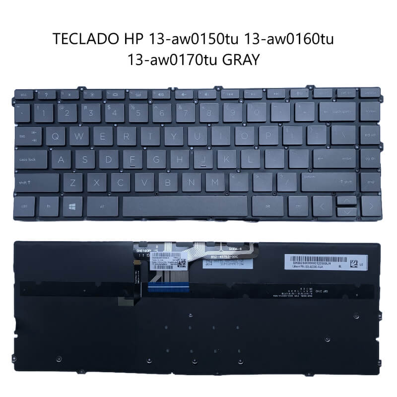 TECLADO HP 13-aw0150tu 13-aw0160tu 13-aw0170tu