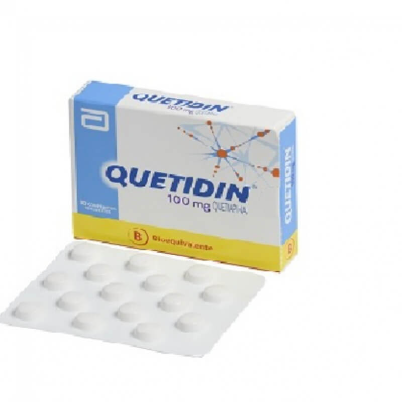 QUETIDIN 100MG TABLETAS X 30*2