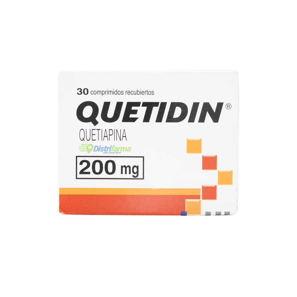 QUETIDIN 200MG TABLETAS X 30*2