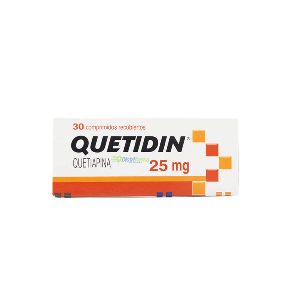 QUETIDIN 25MG TABLETAS X 30*2