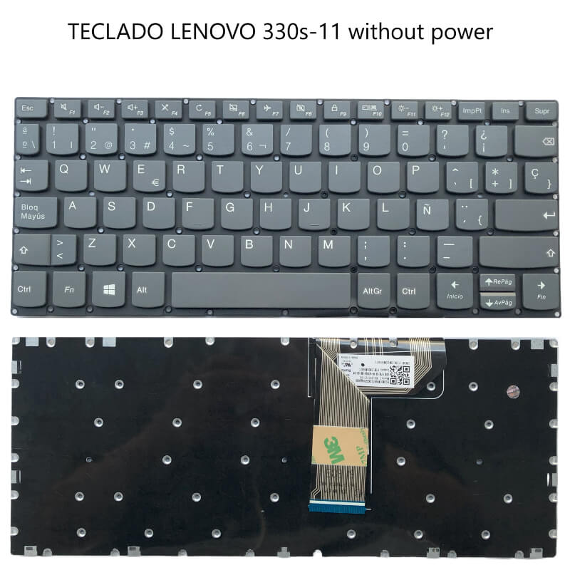 TECLADO LENOVO 330s-11 without power